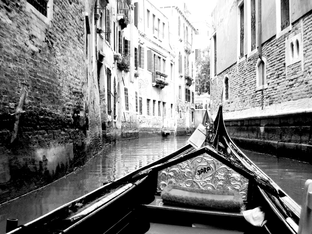 Venise, Gondole dans les canaux
