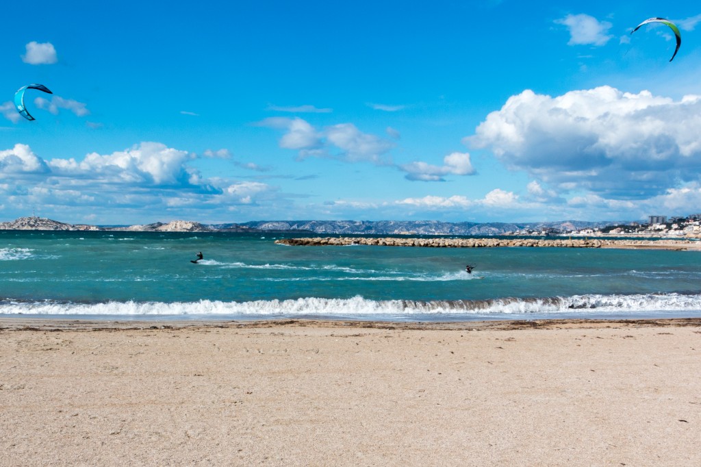 Kitesurf, Marseille