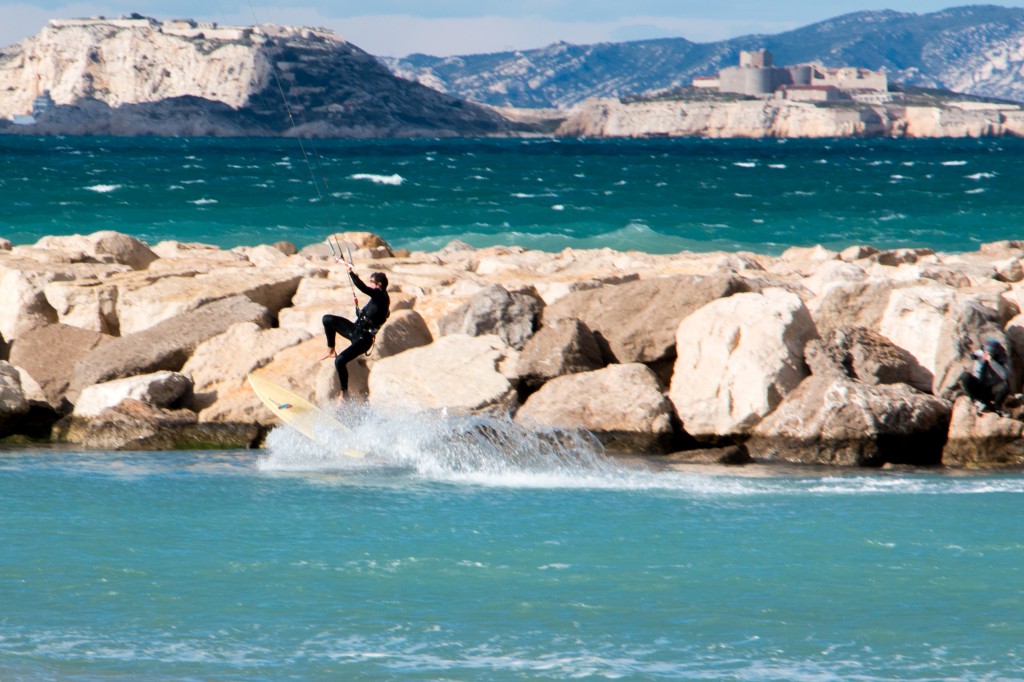 Kitesurf, Marseille