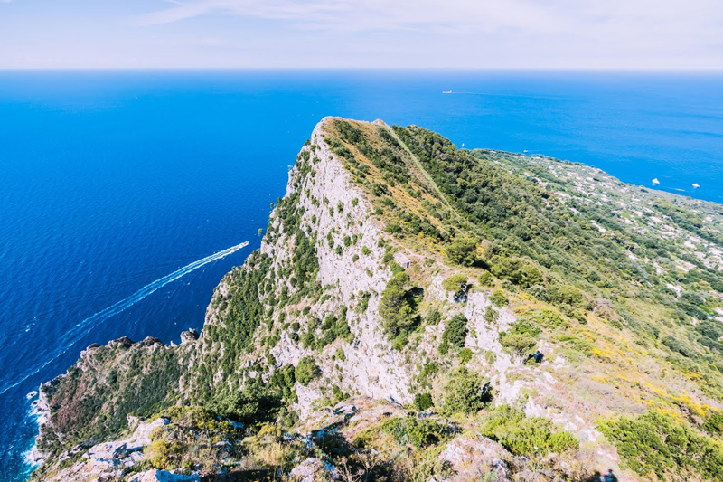 Capri, vue du Mont Solaro